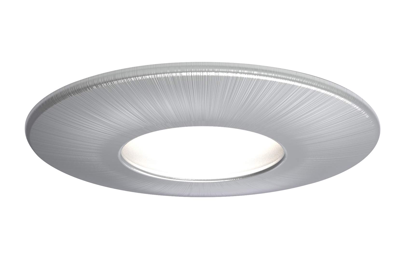 4lite Wiz GU10 Smart LED Downlight - Satin Chrome - Tunable White - Dimmable