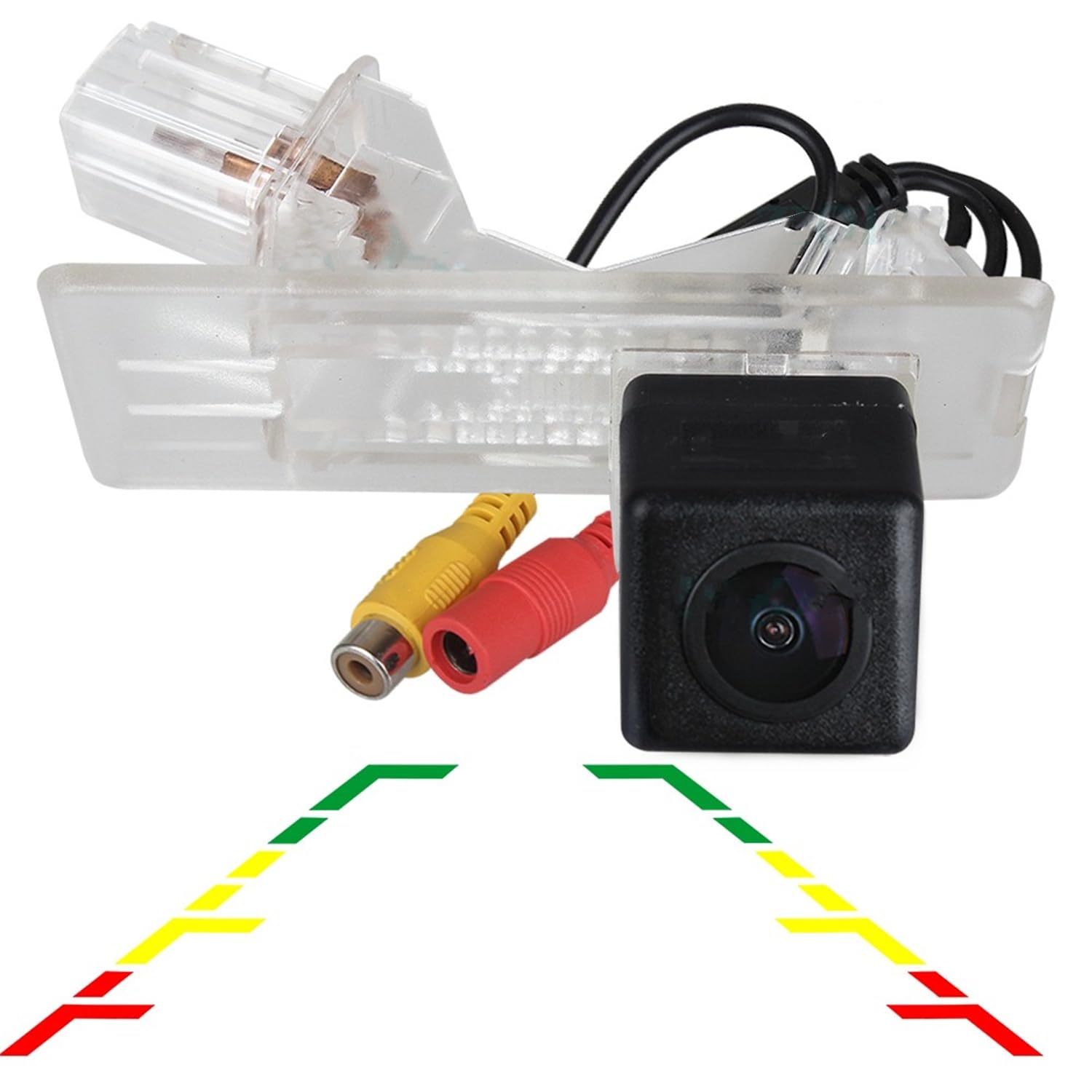 Samochodowa kamera cofania, zamiennik tylnej kamery samochodowej do Duster Dacia 2009-2019 Fluence 2012-2019 HS134 HS135, wodoodporny metalowy monitor sterowania samochodem, kamera cofania samochodu