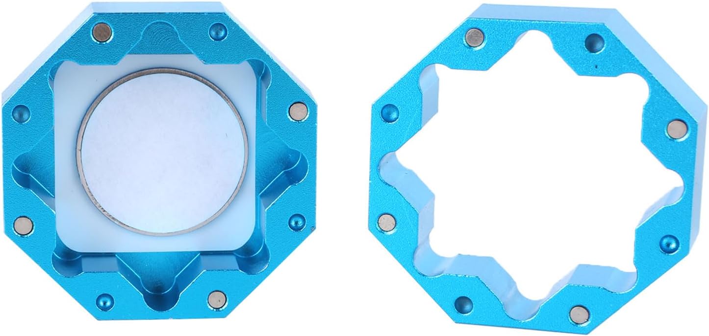 3-Layer Pool Chalks Holder Billiard Chalks Case with Fixed Clip Magnet Billiard Cue Chalks Box Snooker Tool