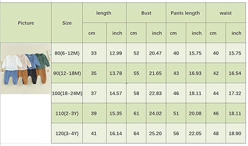 Miniatura 9 de Nie Cuimeiwan Conjunto de ropa de otoño para bebé, niño, niña, ropa de otoño, color de contraste, cálido, para mamá, niño, sudadera y pantalones