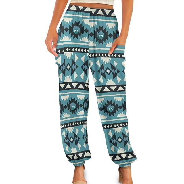 Forchrinse Galaxy Starry Space Wide Leg Pants for Women High Waist Palazzo Lightweight Yoga Joggers Harem Pants Plus