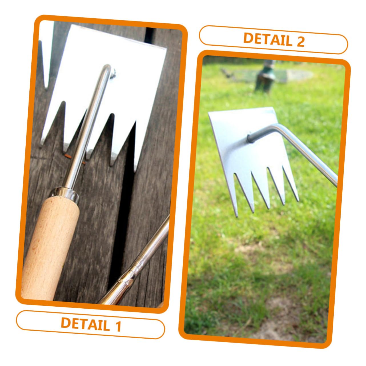 ifundom 3 Stück Multifunktionales Gartenwerkzeug Unkrautstecher mit Ergonomischem zum Entfernen von Verwurzeltem und Wurzeln und Langlebig für Gartenprofis und Hobbygärtner