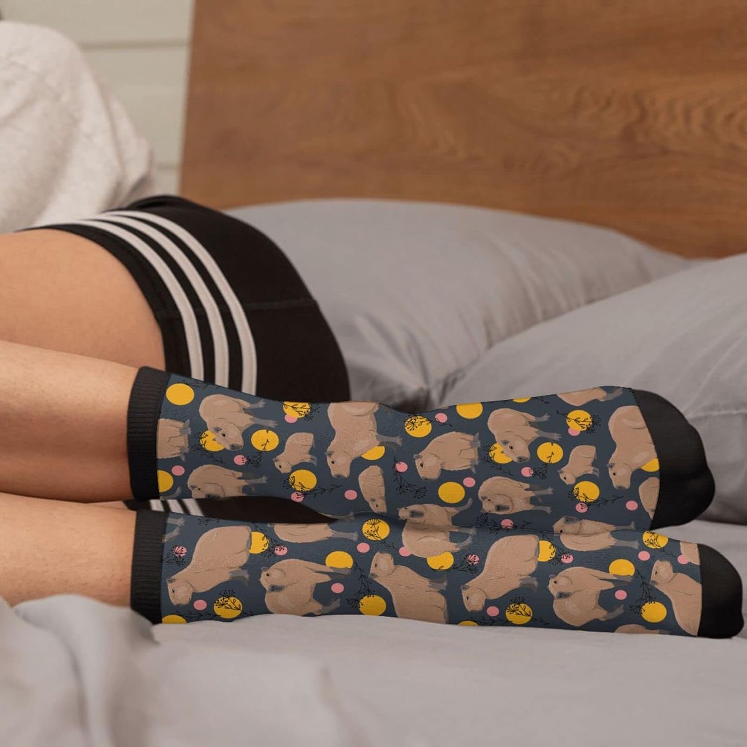 Sigouyinei Casual Funny Funky Novelty Socks For Men Women - Image 4