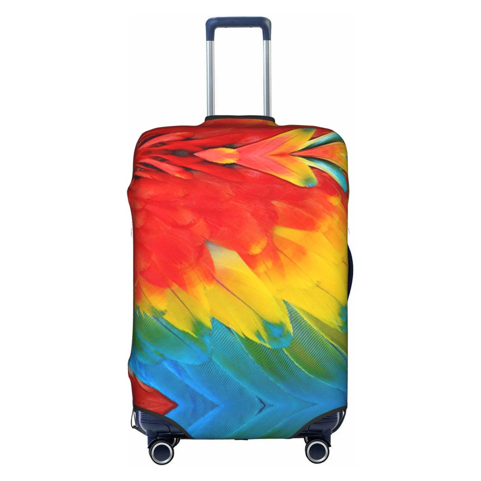 Housse de bagage pliable perroquet blanc XL protège valise soute - 8