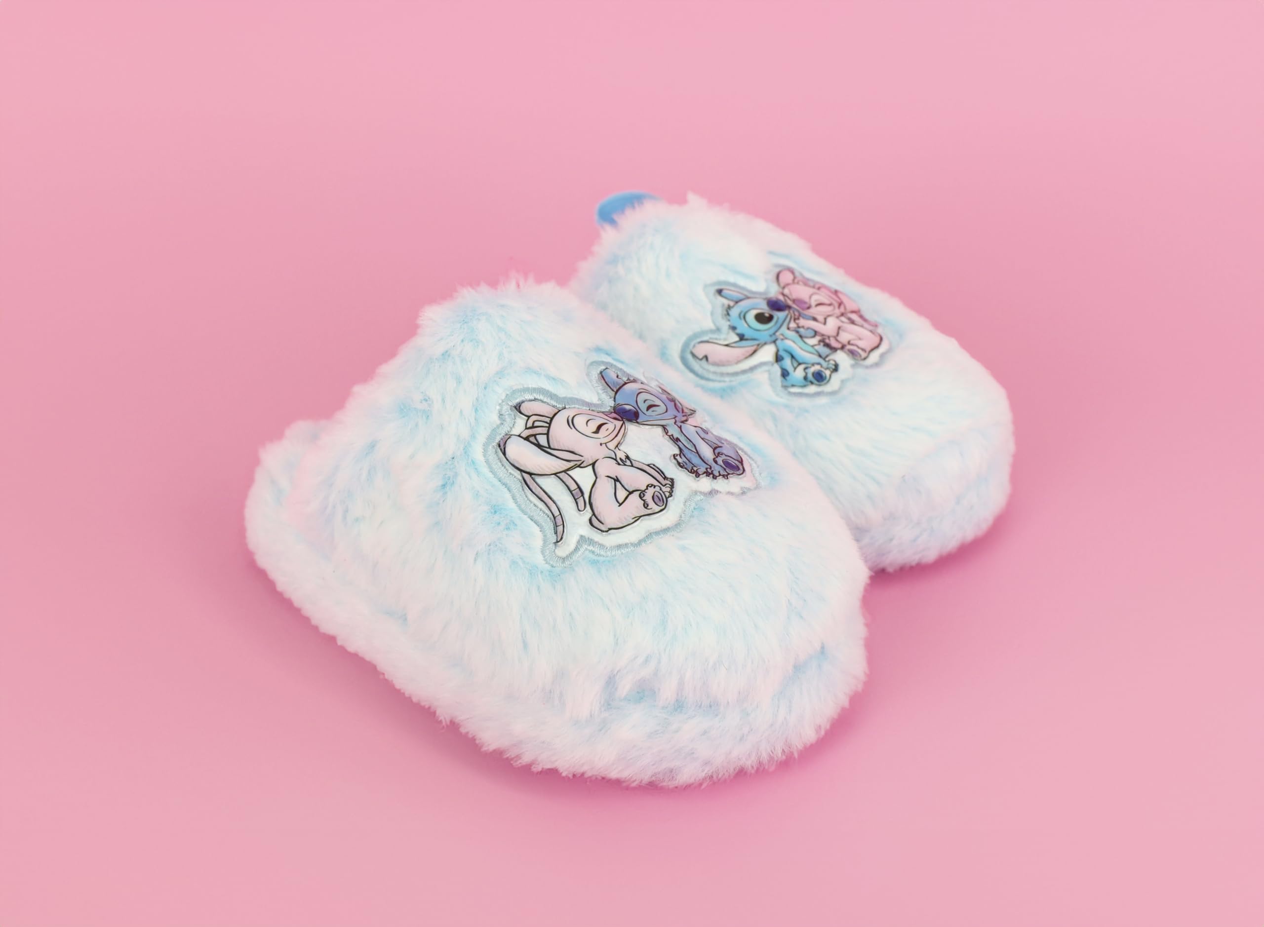 Disney Stitch and Angel - Pantuflas infantiles para niñas