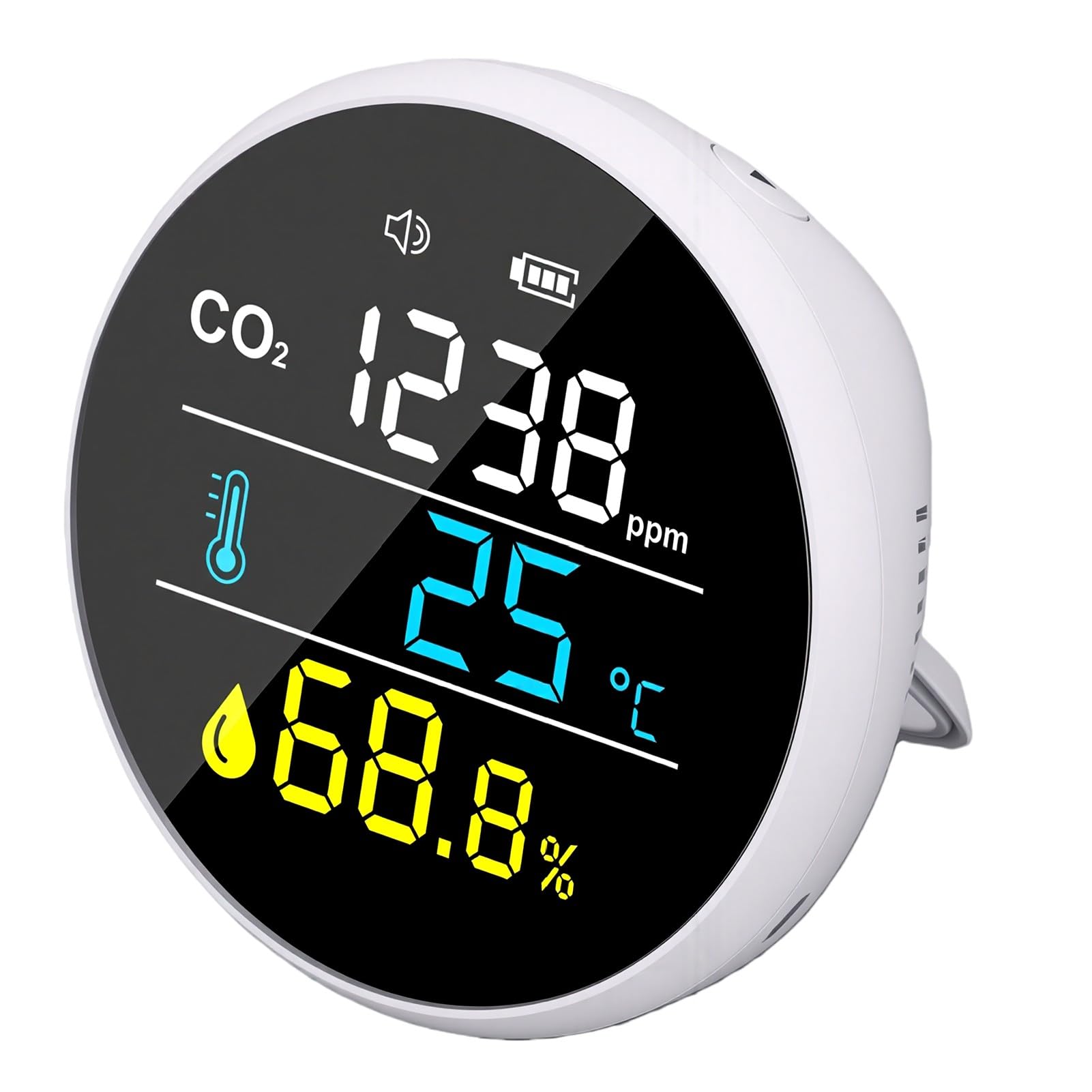 Kikumi Monitor della qualità Dell'aria da Parete con sez. CO2,