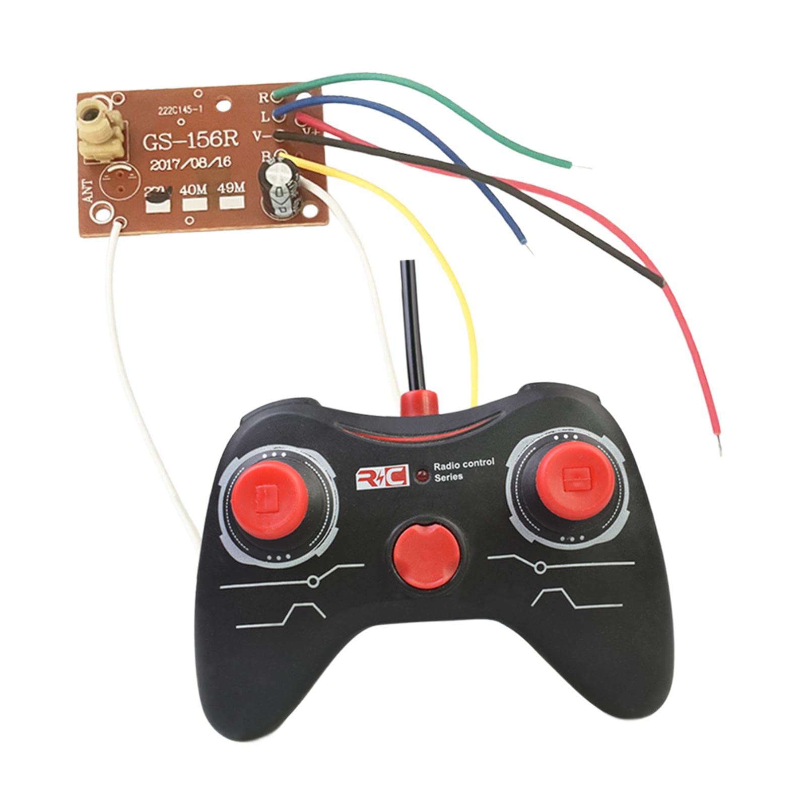 Kit télécommande universel 27MHz/49MHz destiné aux voitures télécommandées, remplace le kit compatible, accessoires RC, contrôle précis, installation facile.