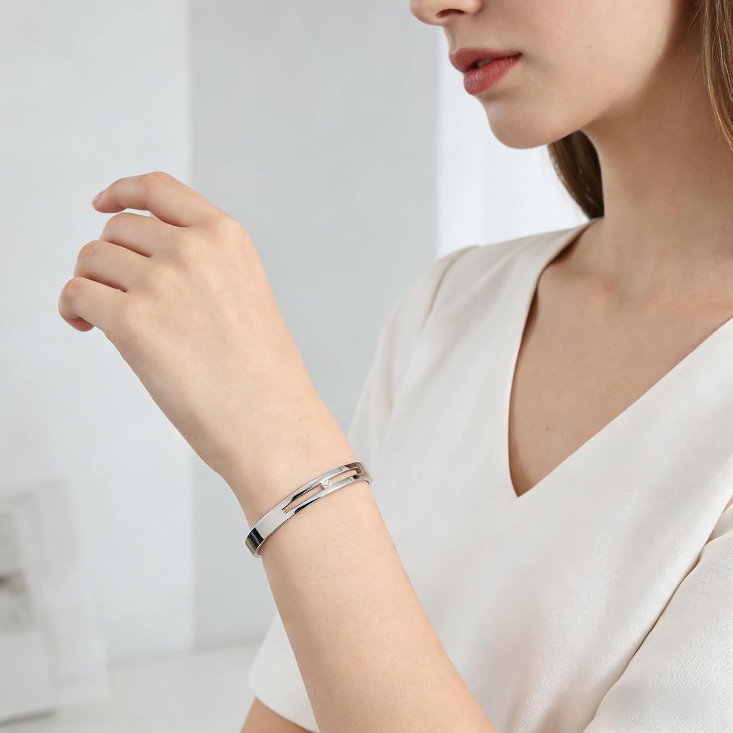 Bracciale Rolò Grande Pesavento Elegance Argento Oro Rosa