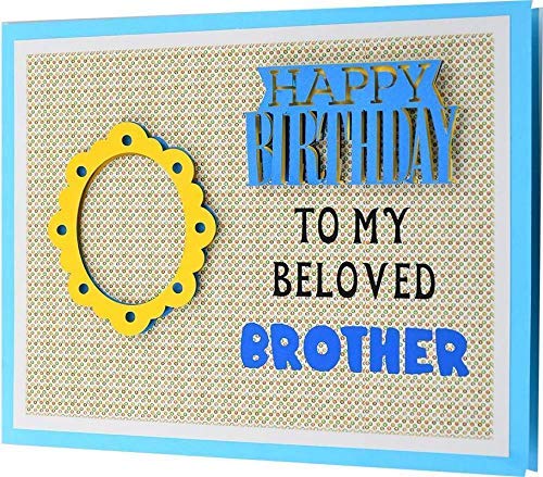 wallpapers Create Birthday Card With Photo For Brother scrapcard personalized handmade