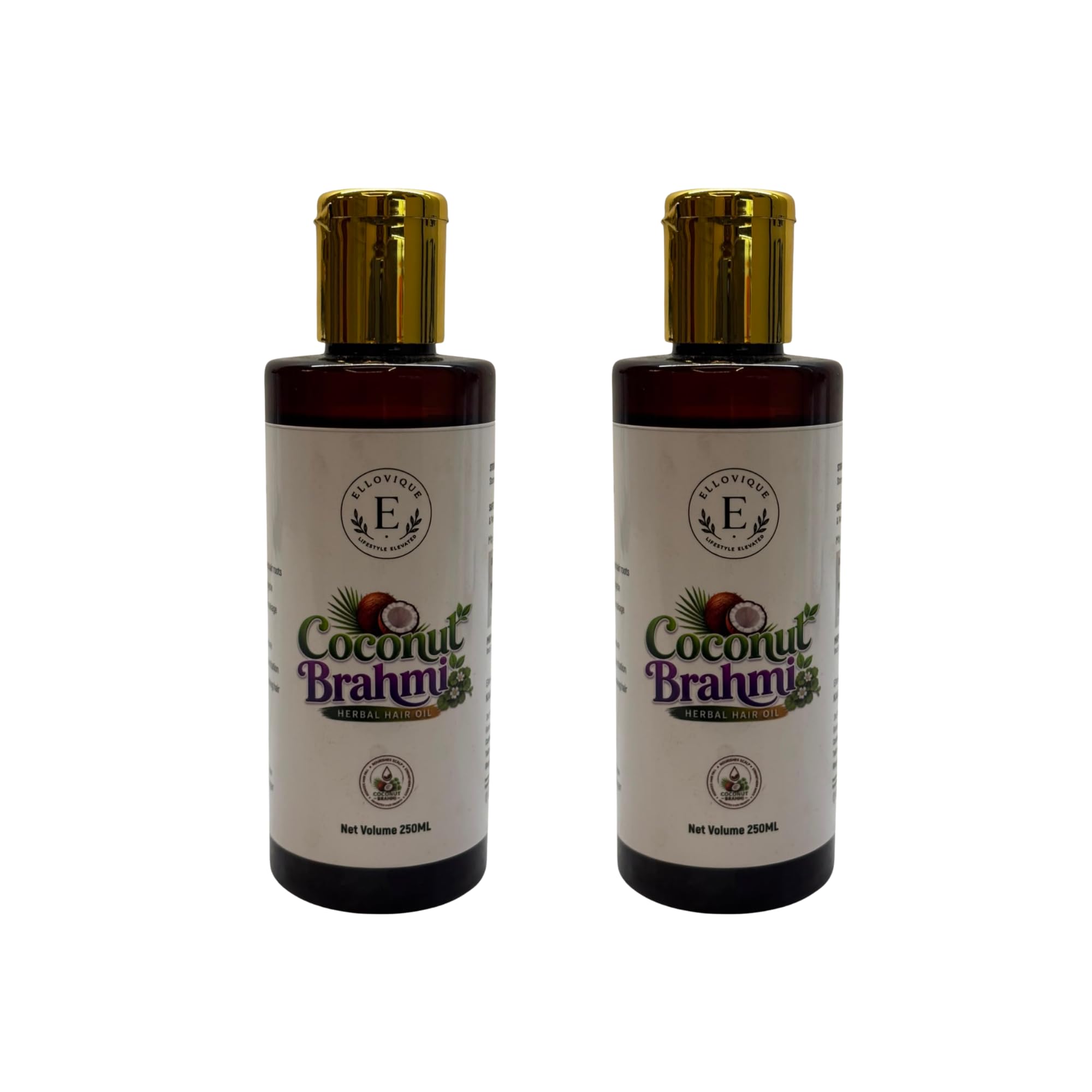 Coconut Brahmi Herbal Hair Oil Pack of 2-image-47