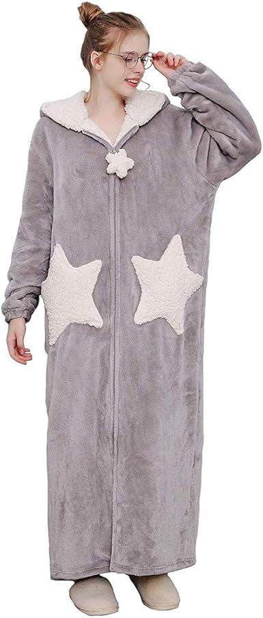 Plus size ladies dressing gowns uk Outlet