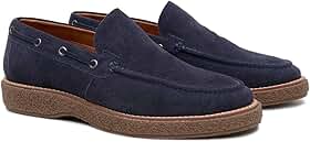 Turunelli Calçados Sider Masculino, Sapato Casual em Couro Camurça, Forro em Couro, Palmilha GEL, Solado Borracha, Confortável e Sofisticado, Numeração 37-44