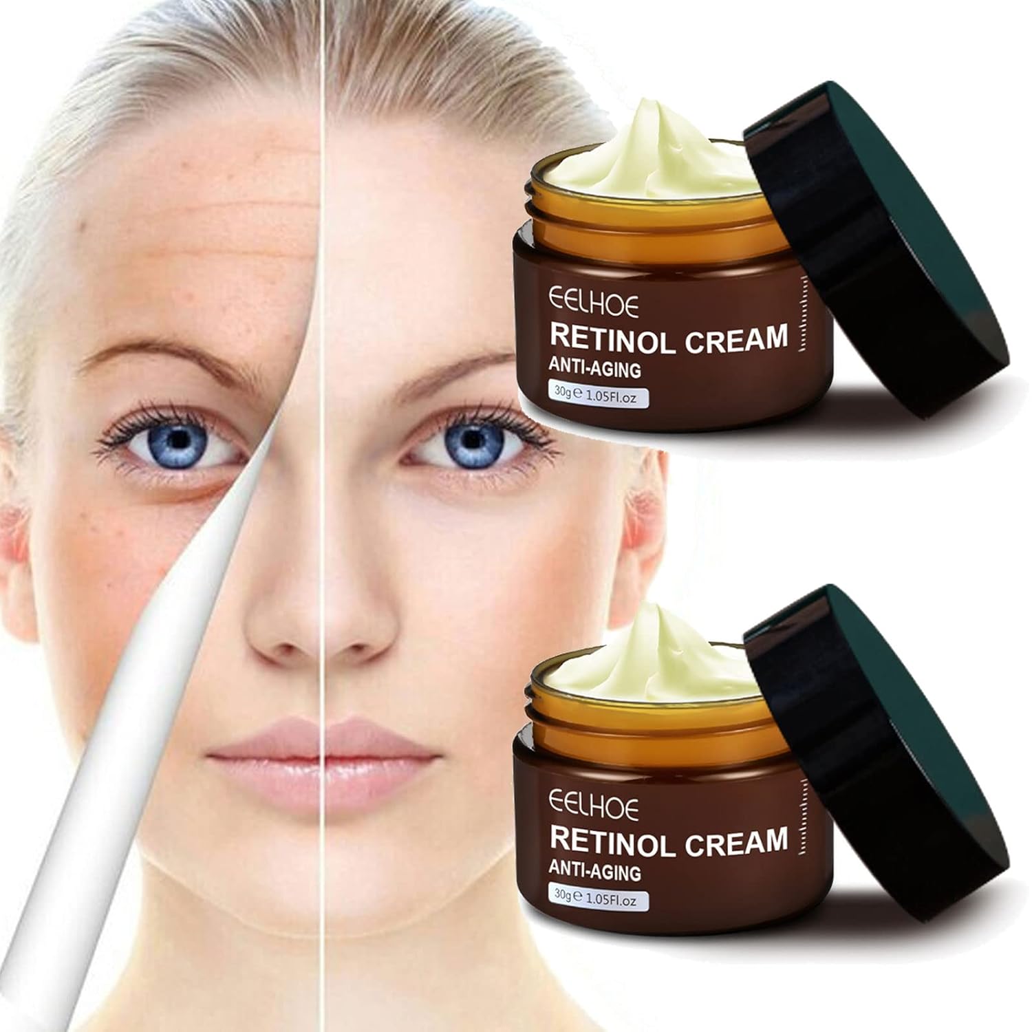 Zabernim Retinol AntiAging Cream, 2pcs Firming and