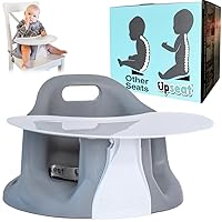 Vista 1 de Upseat El piso ergonómico original para bebé y asiento elevador con bandeja, desarrollado con fisioterapeutas para una postura vertical y un
