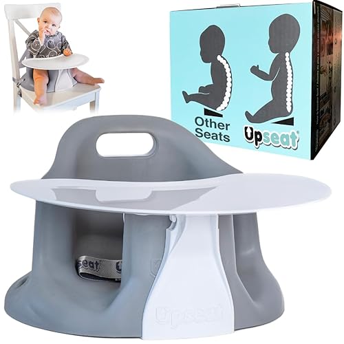 Miniatura 9 de Upseat El piso ergonómico original para bebé y asiento elevador con bandeja, desarrollado con fisioterapeutas para una postura vertical y un