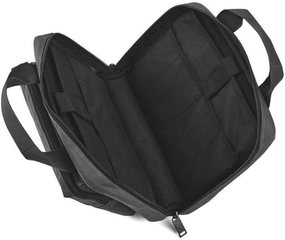 Mini Range Bag (12.75" X 8.75" X 3") - Heavy Duty Fabric - Locking Double Zippers - Lifetime Warranty