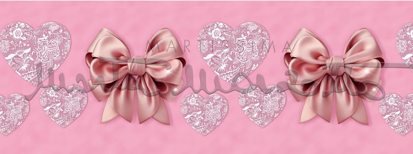 Tappeto Cucina Antiscivolo Lavabile - Passatoia Con Disegno Fiocchi E Cuori 50x100 Cm Beige - Foto 2