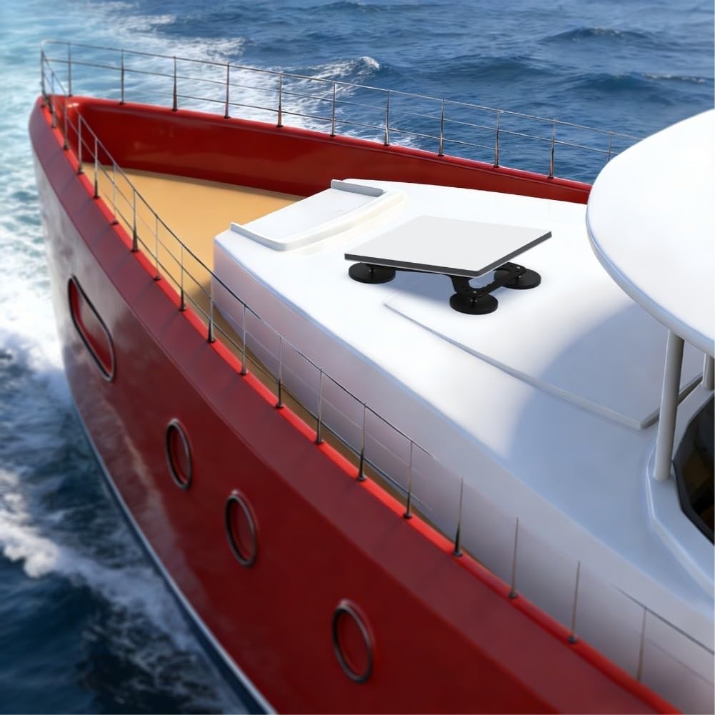 Starlink per mini staffa di montaggio per tetto RV senza trapano alluminio resistente adattatore per palo da parete UK