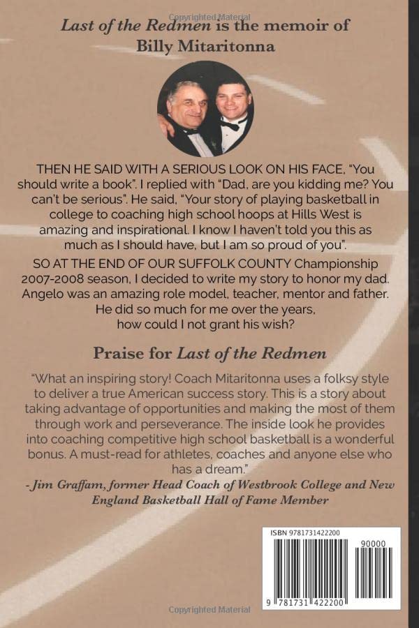 Last of the Redmen: Memoir of a St. John's Basketball Walk-On.