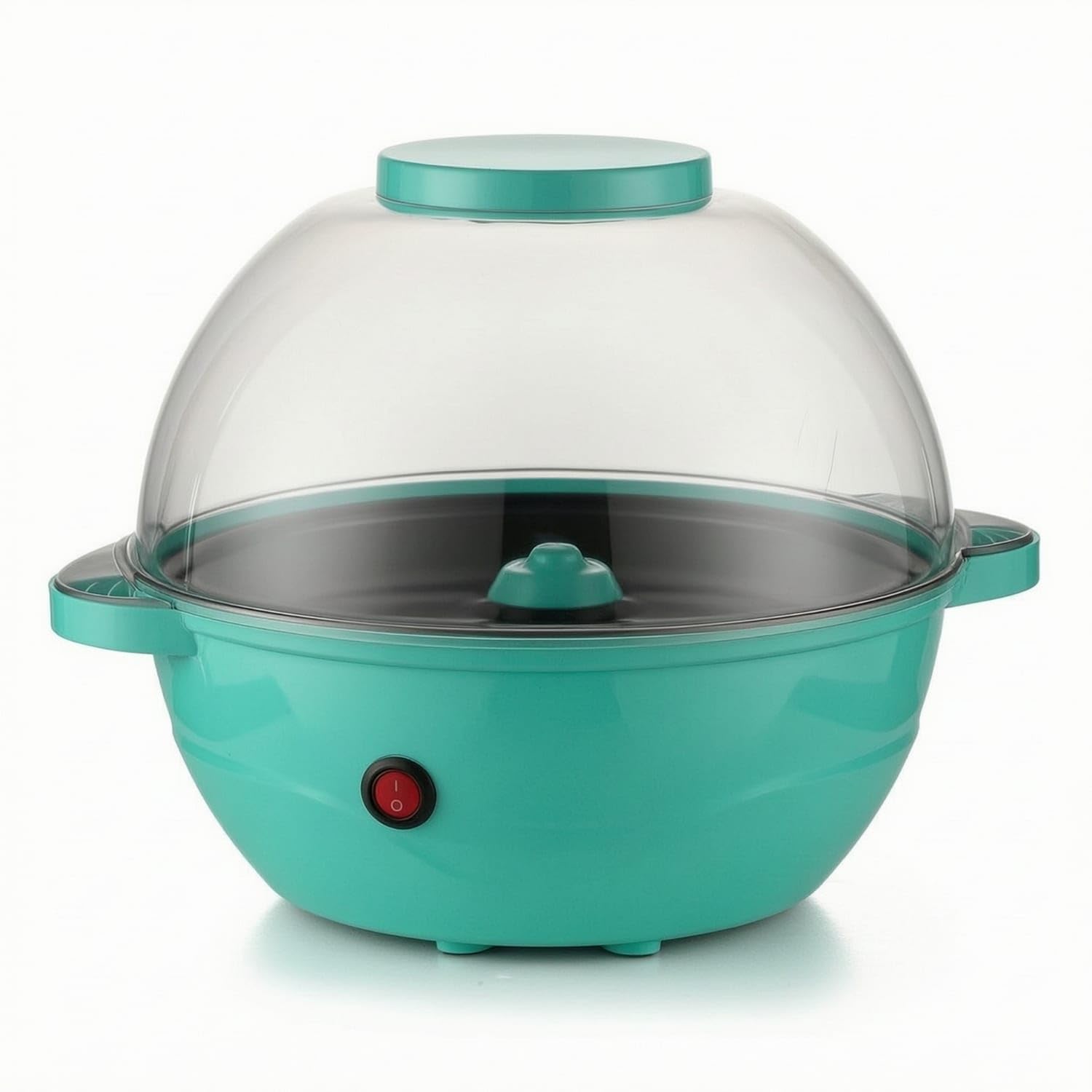 Countertop Popcorn Maker with Clear Dome Compact Electric Popcorn Machine Fast Appliance Lightweight for Families, Movie Nights, Home, Kitchen, Dorm Rooms, Sky Blue, 110V Us Plug-image-28