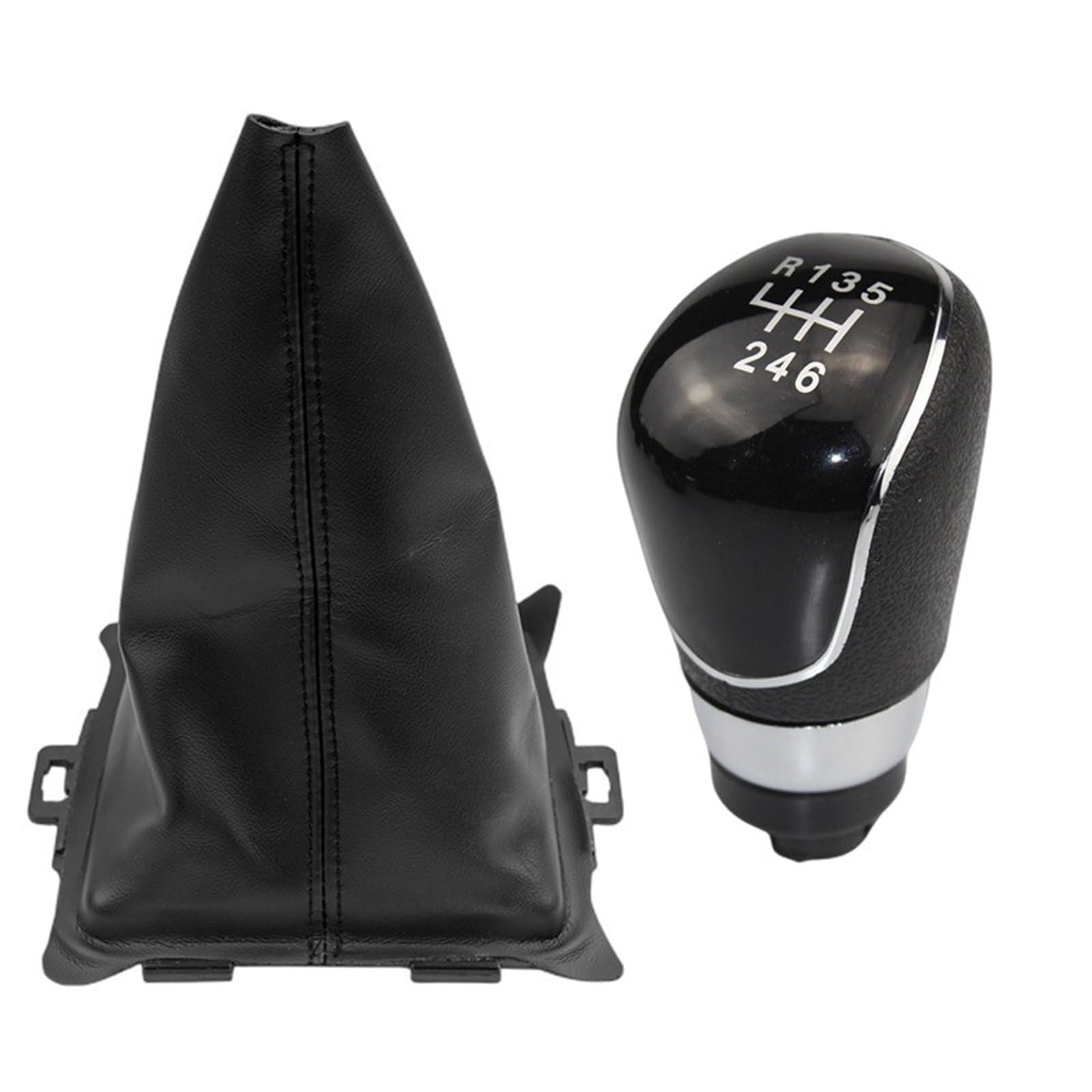 LVDLRAJJ Gear Shift Knob Compatible with Fiesta 2008-2011 2012
