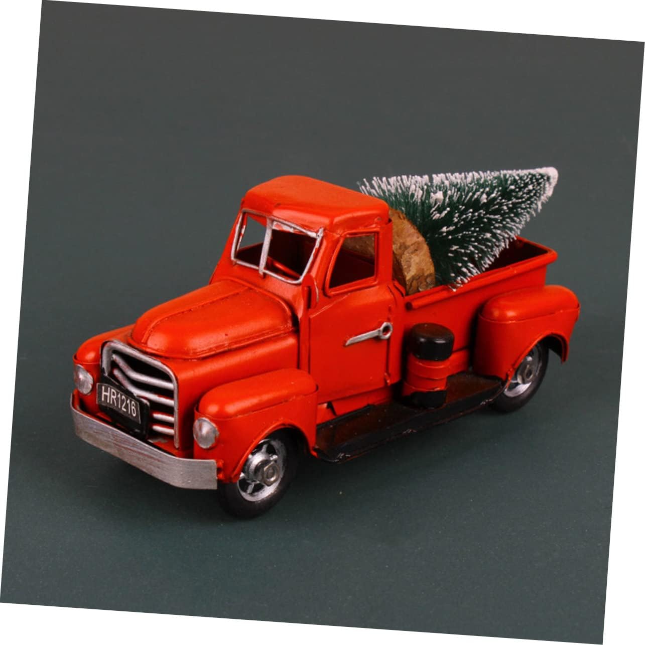 Levemolo Vintage Truck Model Ornament Retro Car Artware for Home Decor Toys Office and Photography Props Unique Handcrafted Collectible