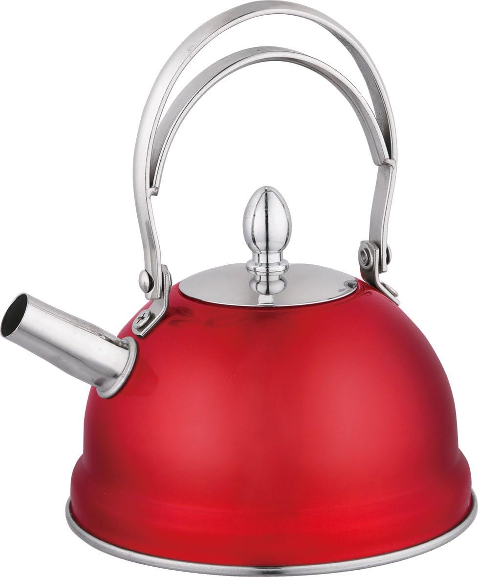 Mini Kettle / Teapot with Infuser (Red)