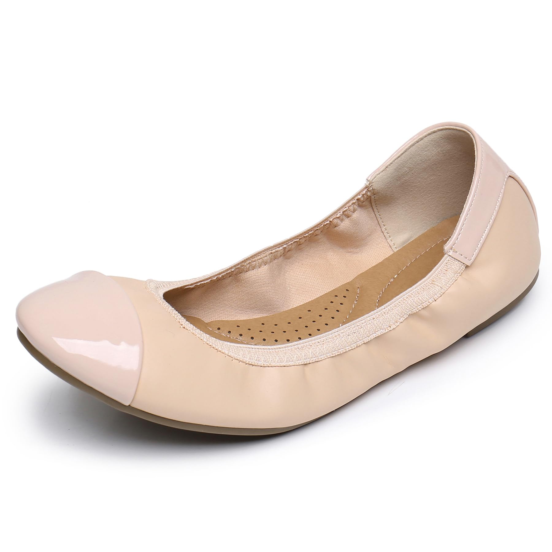 GAWBAWWomen's Ballet Flats Shoes - Slip on Casual Flats Round Toe Walking Ballerina Shoes for Women
