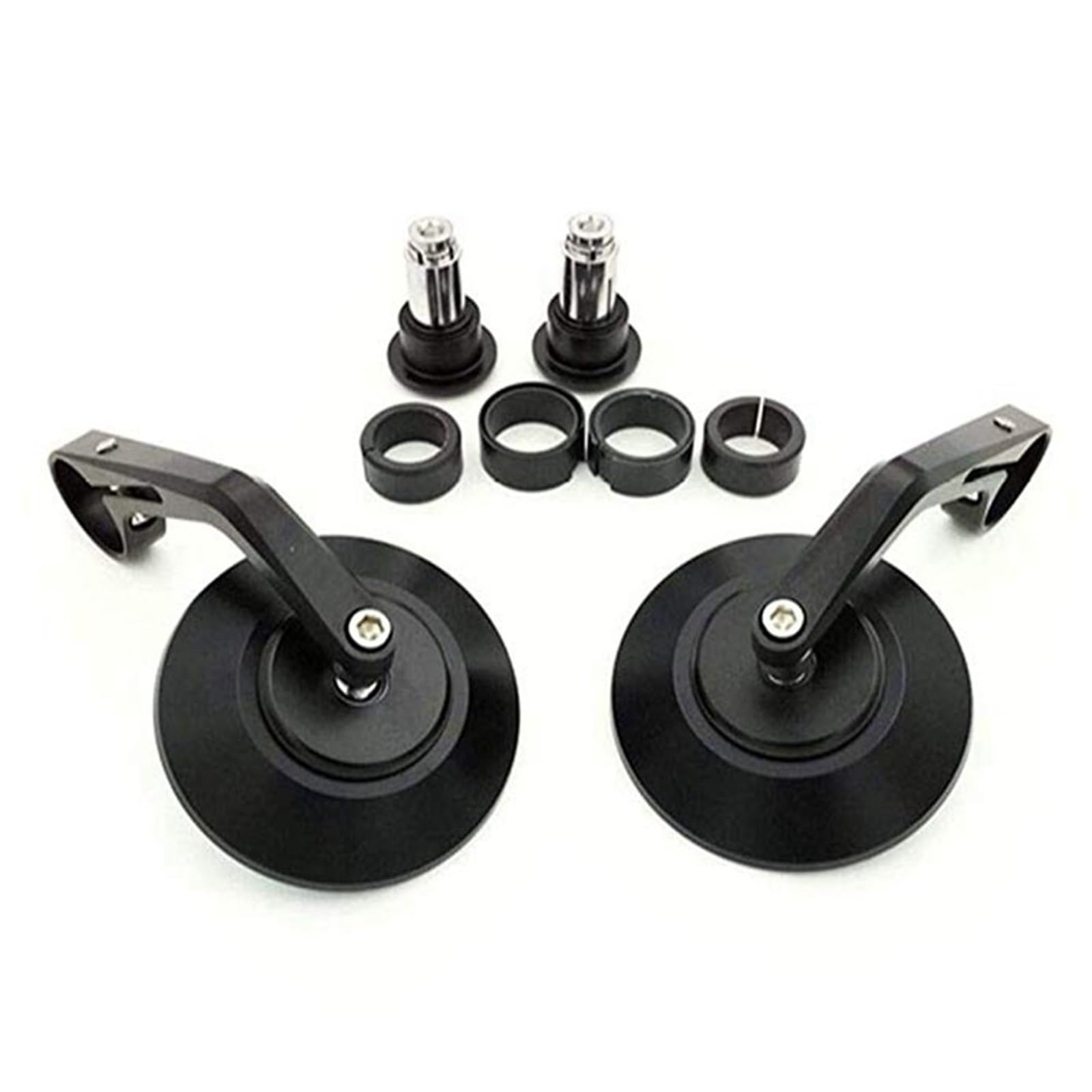 Rétroviseurs Latéraux Rétroviseur Moto Universel 7/8 "Rond CNC pour pour Pièces De Course Rétroviseur Latéral De Moto Extrémité Barre Rétroviseur Moto