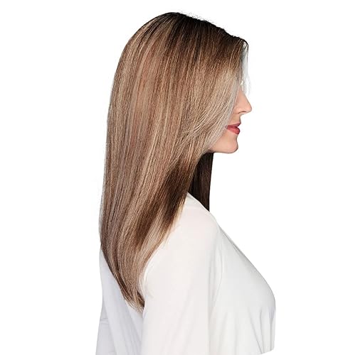 Miniatura 4 de Raquel Welch - Peluca larga de 18 pulgadas con facturación superior en la parte superior de la cabeza, solo cubrepelo, no es una peluca completa,