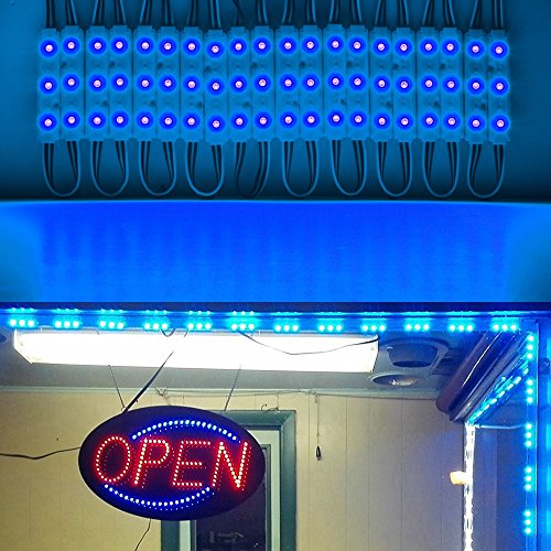 60Leds Decorative Led Light Fixtures Weather-Resistant 12V 5050 Rgb Injection Module Light With Led Project Lens For Shop Bars Led Sign Caravan Exterior Lighting #TOP3