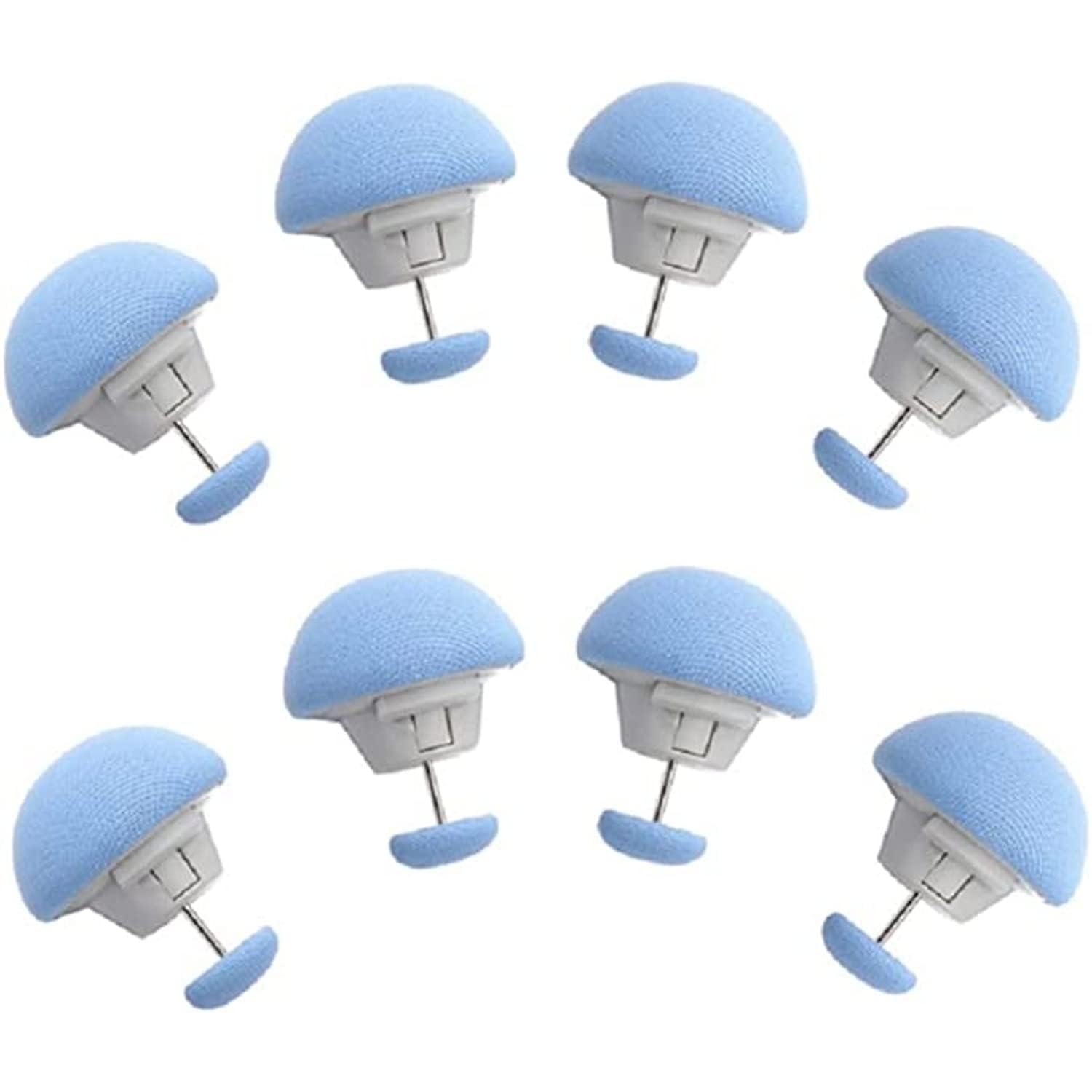 Blanket for Duvet & Bedsheets – Mushroom Shape Anti-Slip Quilt Fastener, Bed Sheet Holder Clips, Comforter Gripper Pins, Curtain & Sofa Cover Fixing Clips for Home Bedding(1 Piece)-image-44