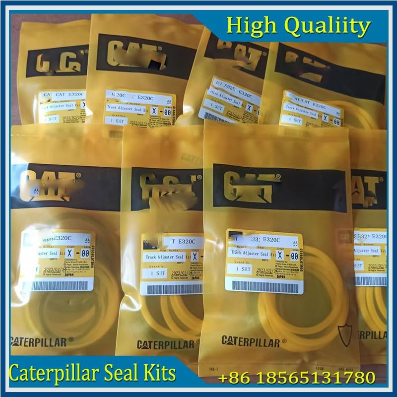 Factory Price E320B E320C E320D E320 Chain Adjust Seal Kits For Caterpillar Excavator Track Adjuster Cylinder Seal Kit 901408 - (Color: 1 pc)