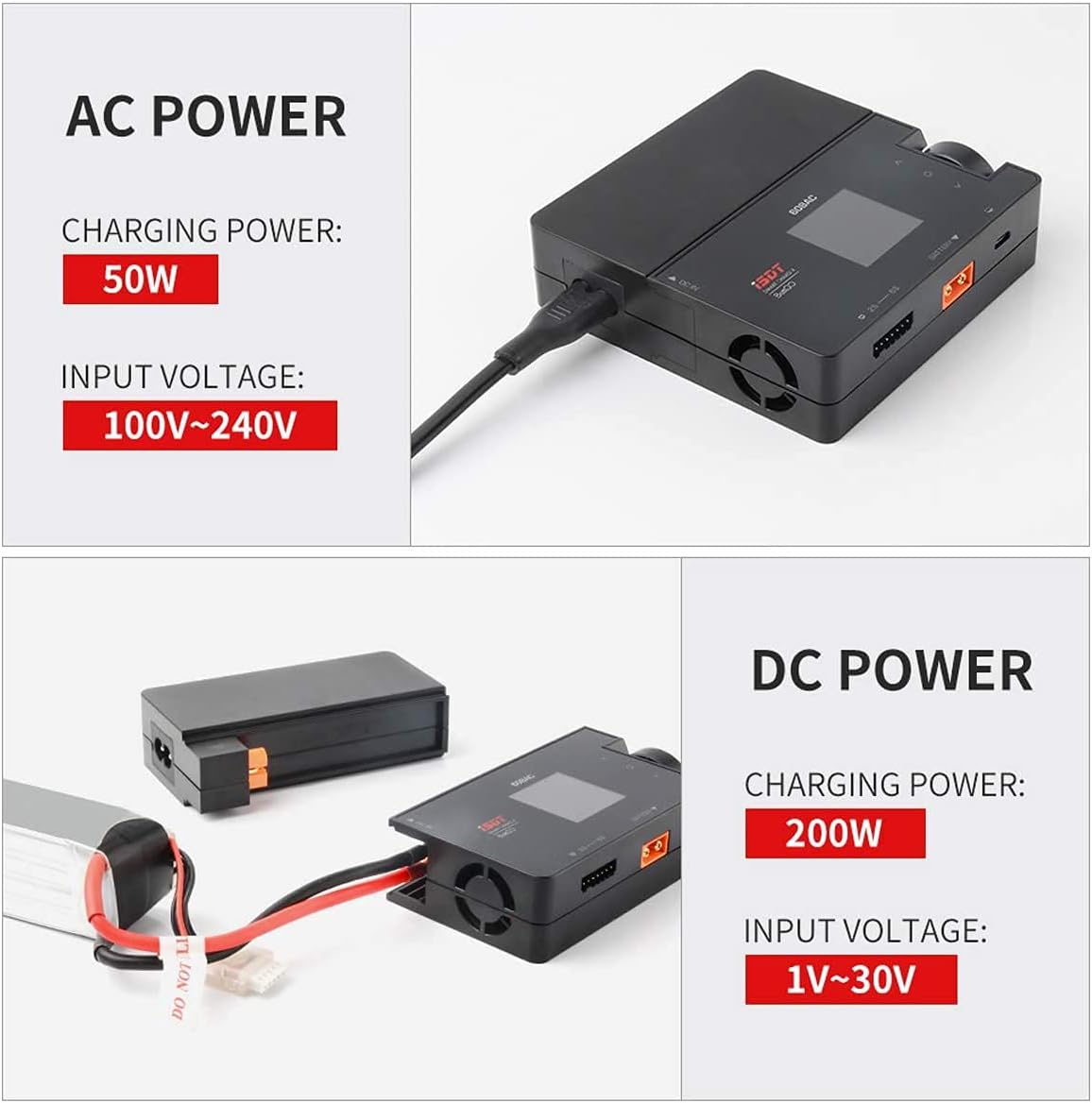 Best Review RYP ISDT 608AC Battgo Lipo Battery Charger 6S/8A/200W AC/DC Smart Charger for Life, Lilon, LiPo, LiHv / Pb / NiMH Battery Balance Charger Discharger(Battery Charger Adapter) Get Special Price RYP ISDT 608AC Battgo Lipo Battery Charger 6S/8A/200W AC/DC Smart Charger for Life, Lilon, LiPo, LiHv / Pb / NiMH Battery Balance Charger Discharger(Battery Charger Adapter)