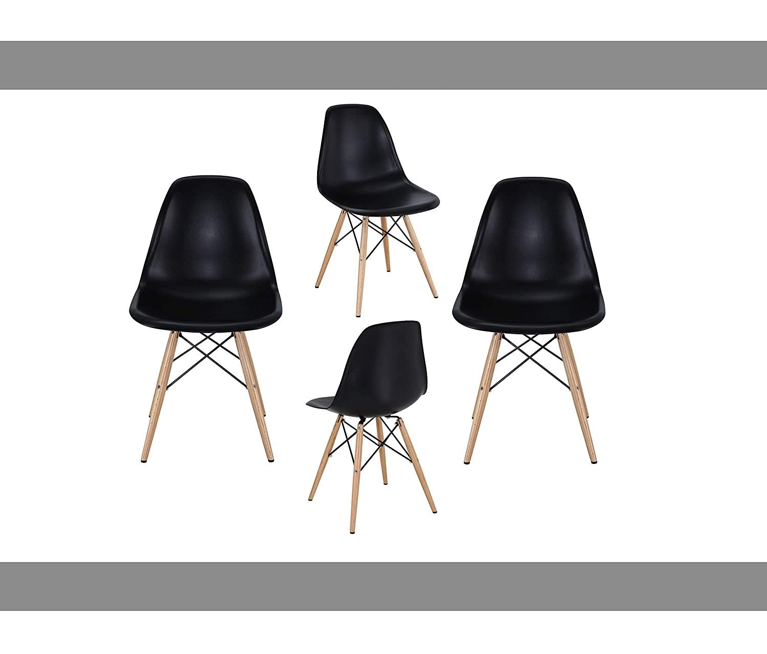 Buy Eames Replica Dining Chair/Cafeteria Chair/Cafe Chair/Armless Side