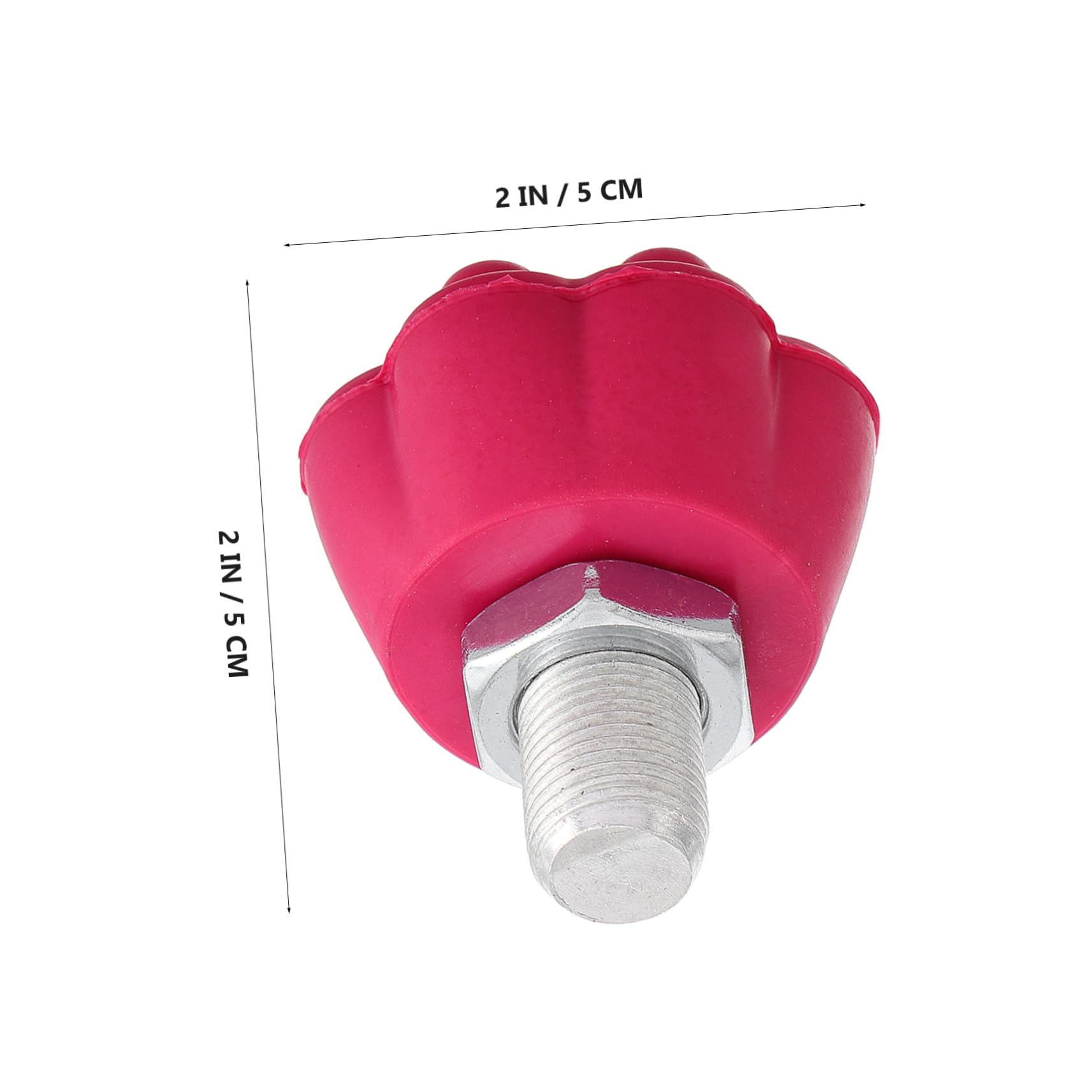 Kisangel Roller Skates Toe Stops 2 Pack Replacement Toe Stoppers Quad Skate Skating Rubber Non Marking