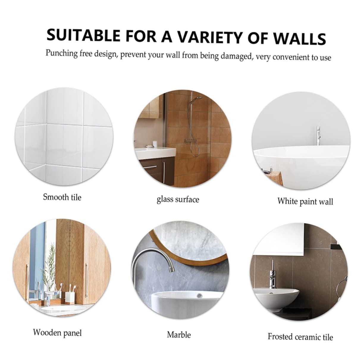 12 ganchos para toallas de baño, ganchos para toallas de baño, perchas de metal, ganchos para baño montados en la pared, perchero adhesivo, perchero de pared resistente, toallero individual innovate