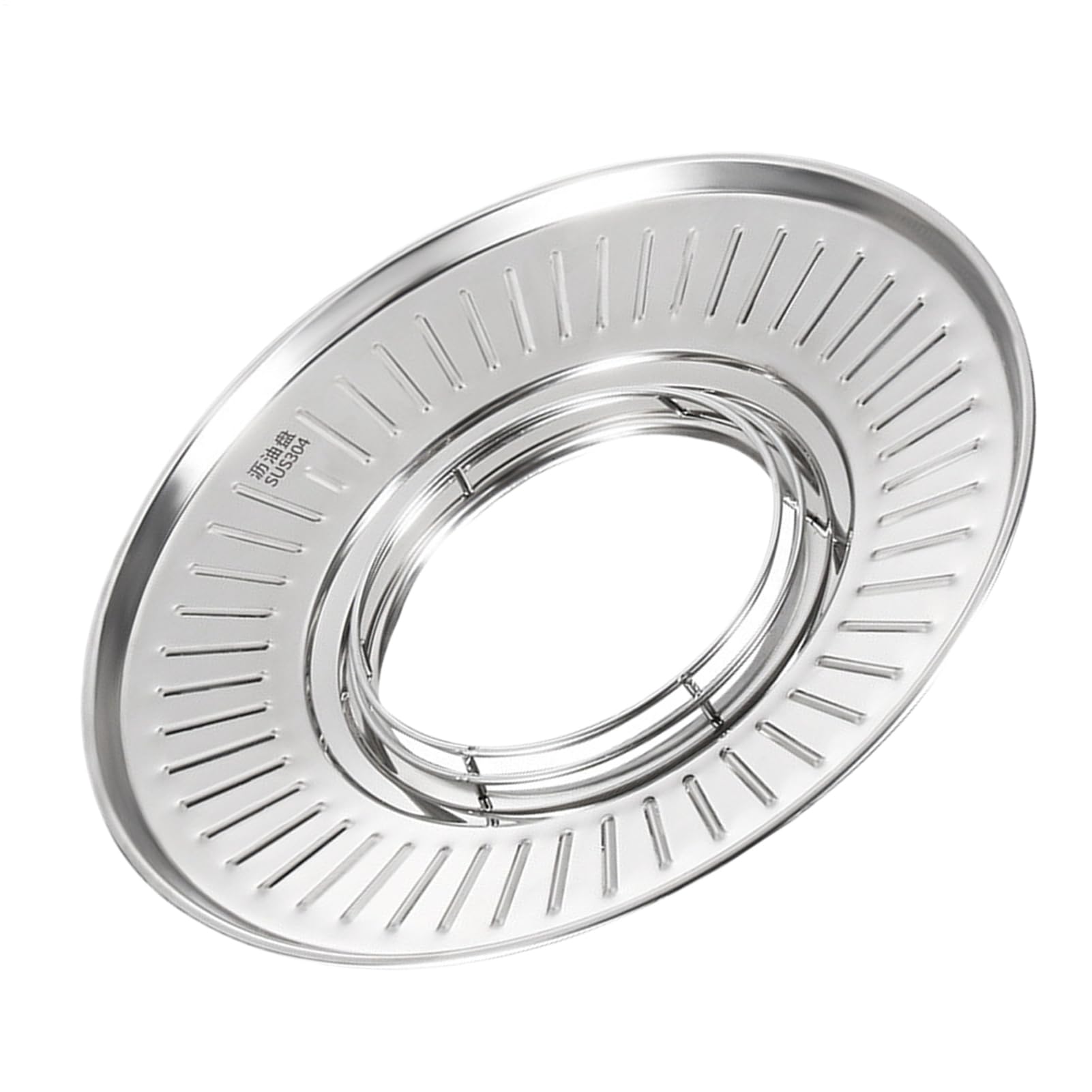 Grille de friture et d'égouttage anti-adhésive pour cuisine et barbecue