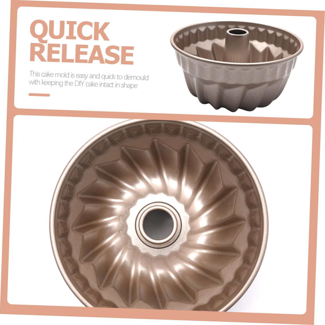 Cabilock 2st Kuchenform Netz Draußen Gitter Reisetasche Donut-formen Mit Antihaftbeschichtung Dosentrichter Mit Breiter Öffnung Sperre Haustier-pipi-pad Weiden Golden Antihaft-beschichtung