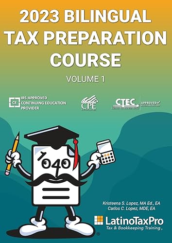 2023 Bilingual Tax Preparation Course Volume 1