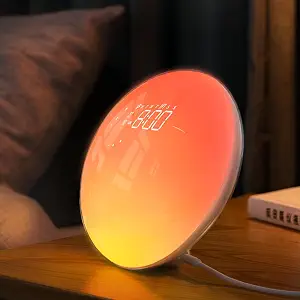 Dekala Smart Sunrise Alarm Clock with App Control & Bluetooth Speaker