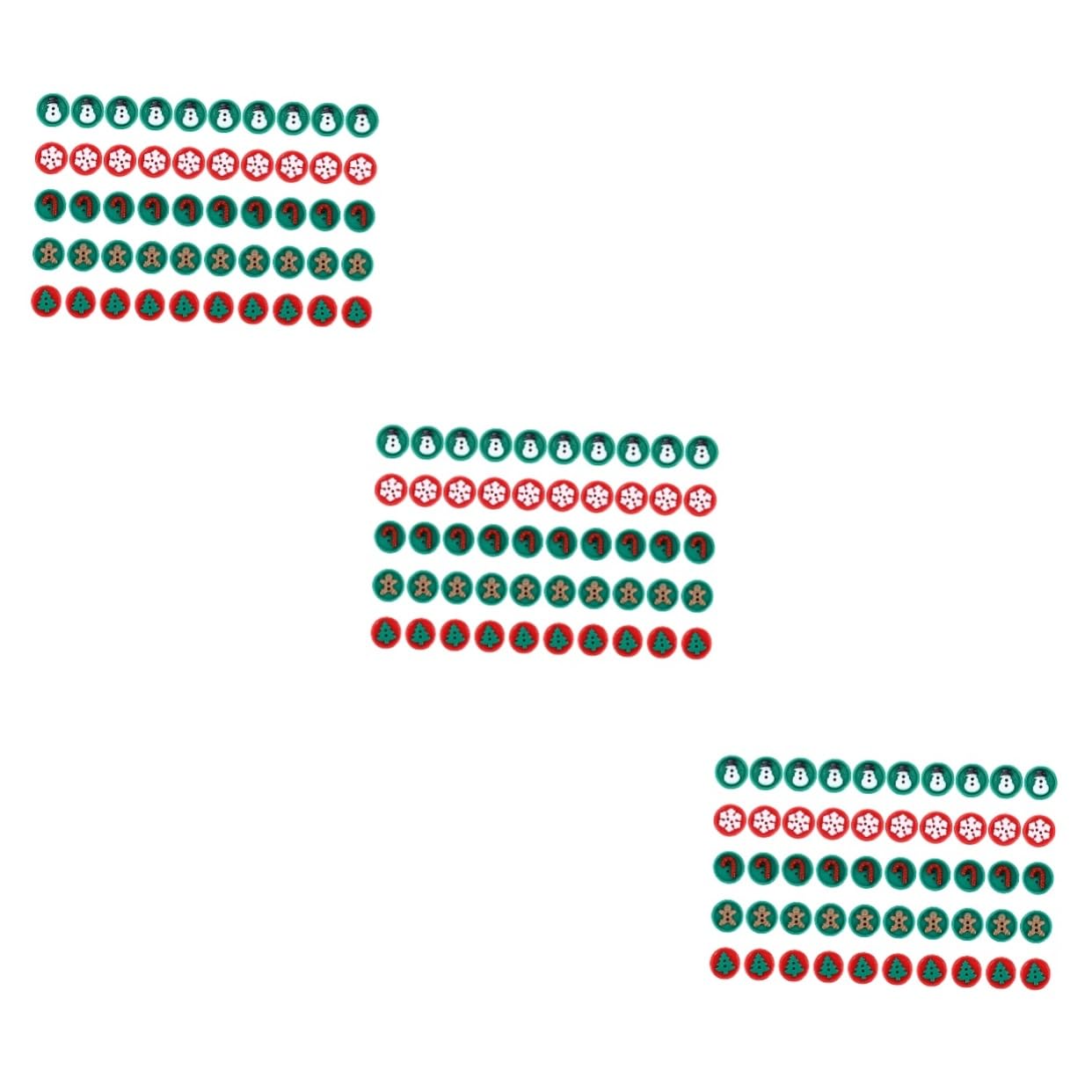 Operitacx 150pezzi Bottoni Decorativi Di Natale Resina Per Cucito Fai Da Te Bottoni Fondo Piatto Per Progetti Artigianali Per Maglioni e Cappotti