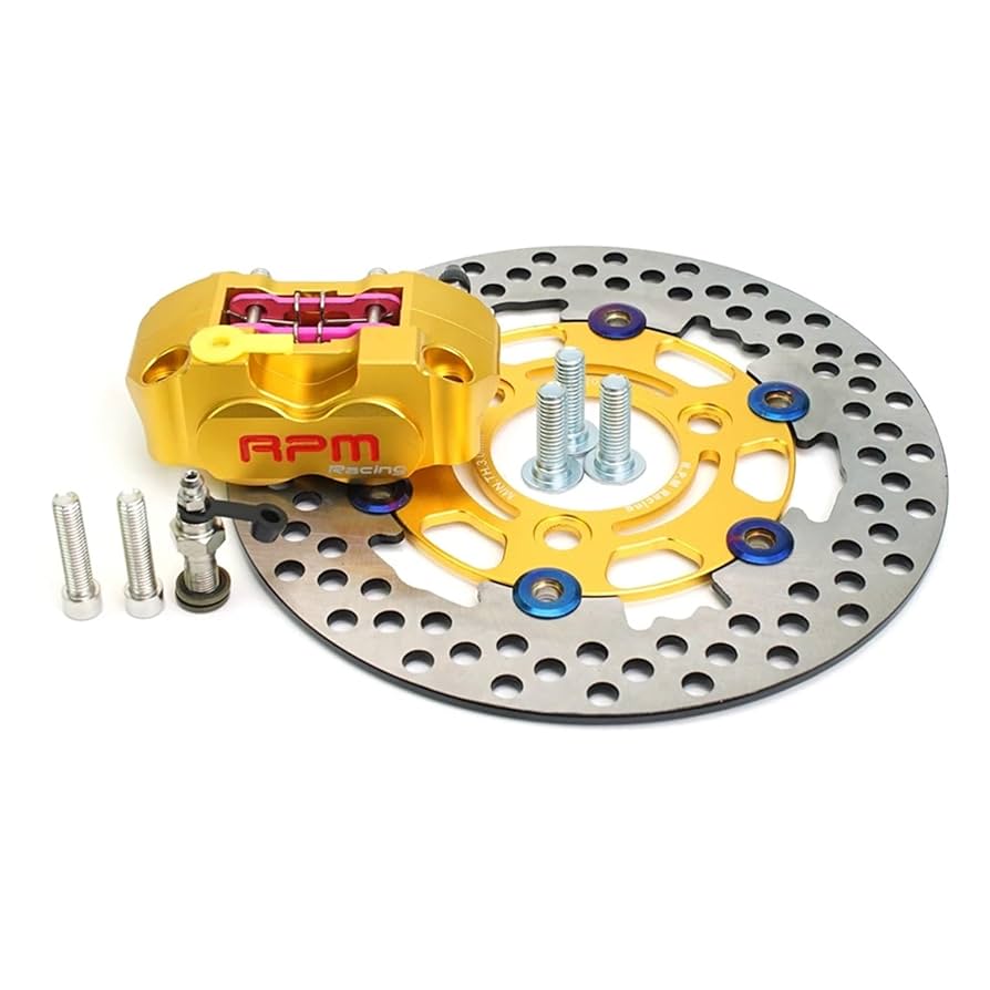 Amazon | 220mm ブレーキ 70mm ディスクローター 3 穴キャリパー