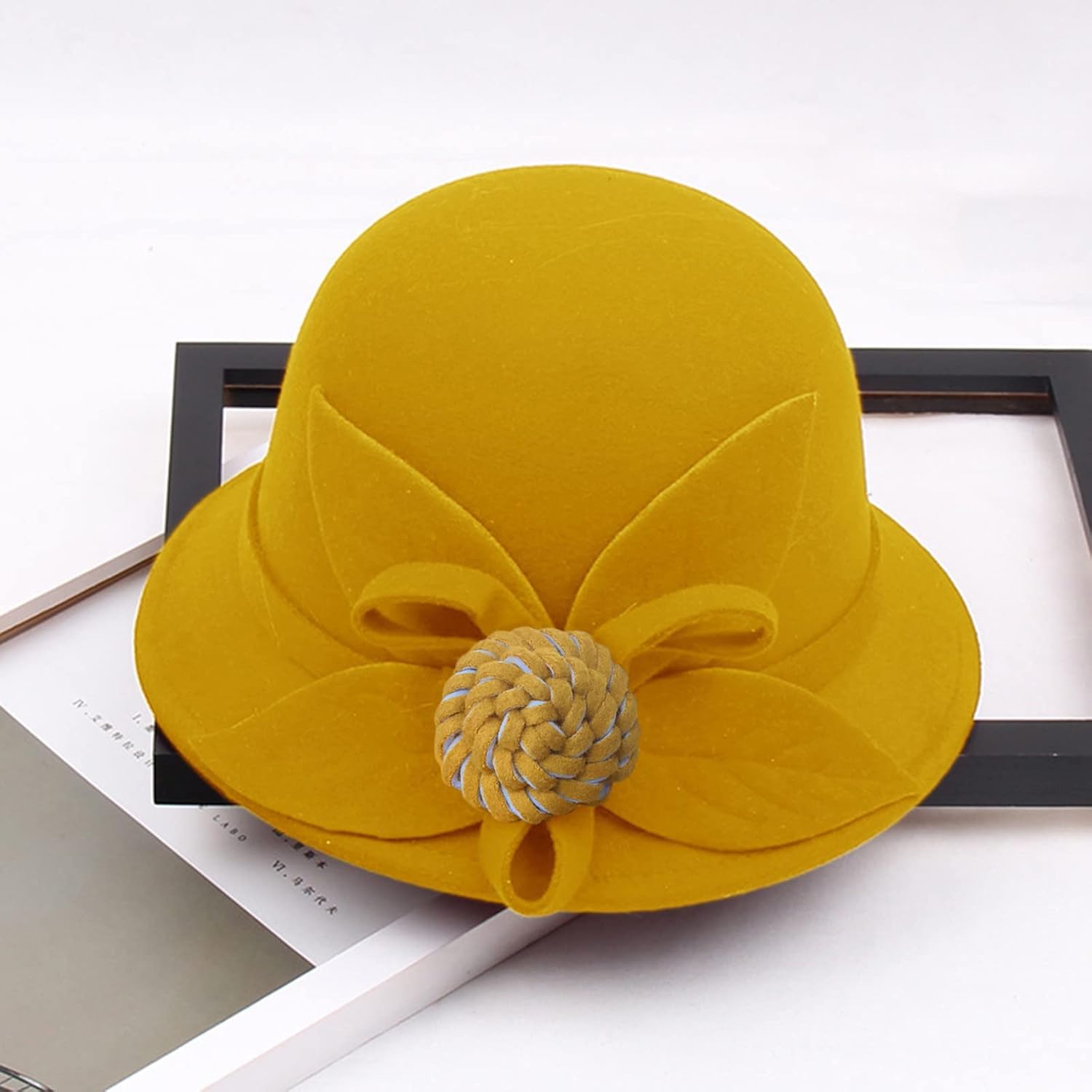 Women 1920S Vintage Winter Bucket Hat Cloche Bowler Jamaica Ubuy