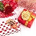 Whaline Valentine's Day Tissue Paper 90 Sheet Love Heart Pattern Bulk Gift Wrapping Paper 6 Design Red Decorative Art Paper for DIY Crafts Birthday Wedding Gifts Packing Decor, 19.7 ×13.8 in