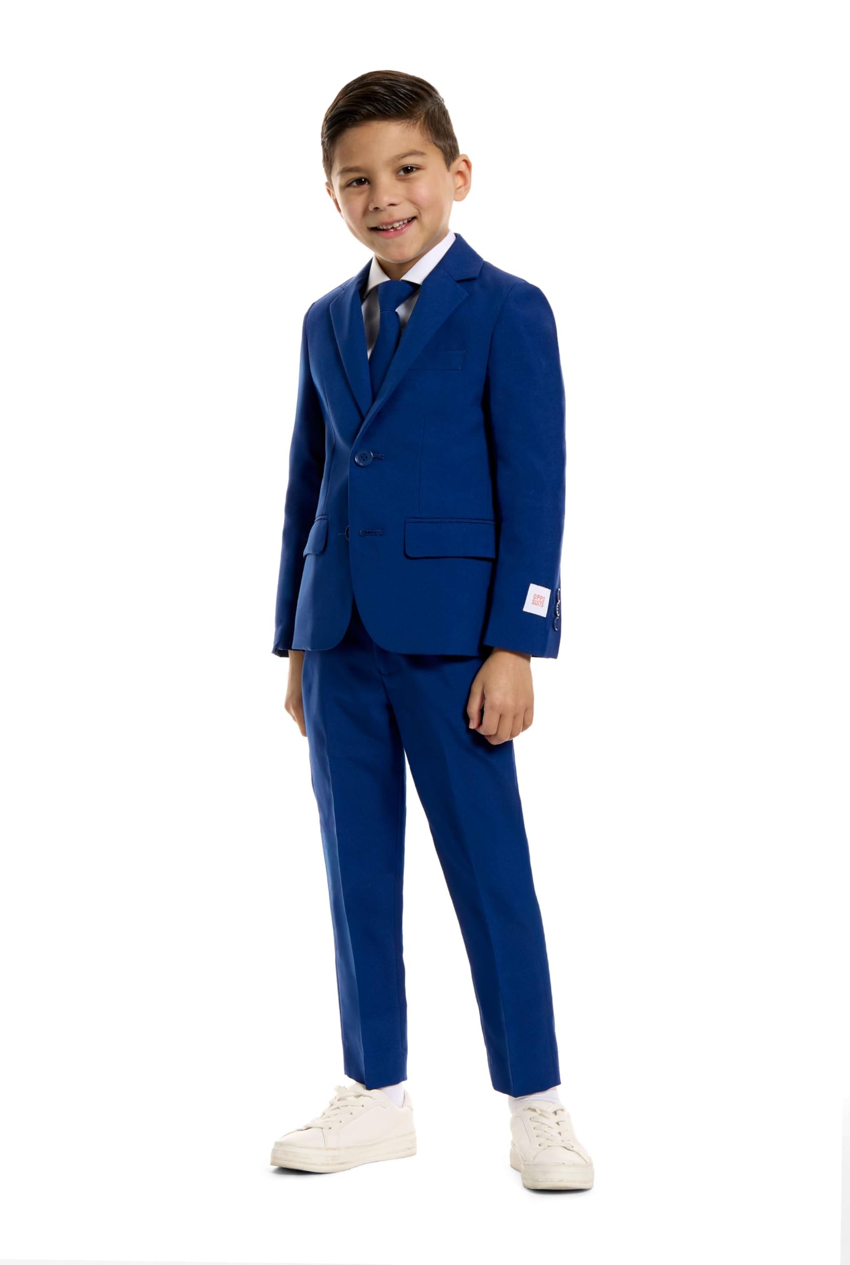 OppoSuits Men Suit Juego de Pantalones de Traje de Negocios Niños