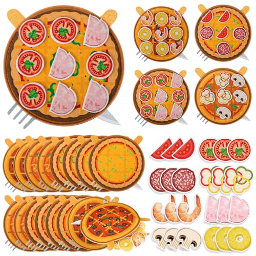 Halloscume 16 Set Pizza Party Game Turtle Favors 5.91 x