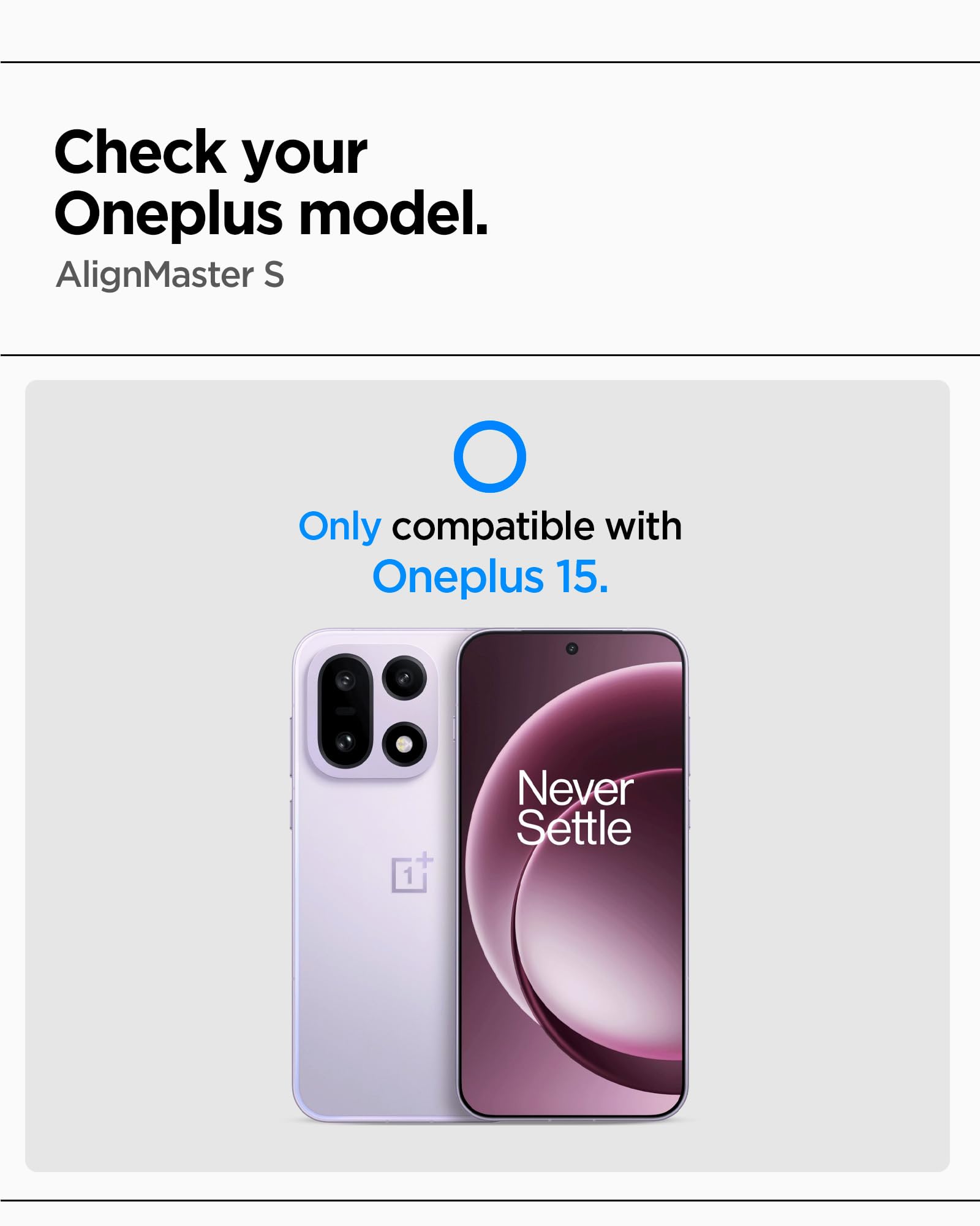 Spigen AlignMaster S Tempered Glass for OnePlus 15 — Amazon image 2