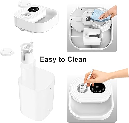 Miniatura 8 de PHILODECO Humidificador de niebla fría de 4.5 L para dormitorio, guardería y plantas  Ultrasónico, silencioso, con difusor de aroma, luz nocturna