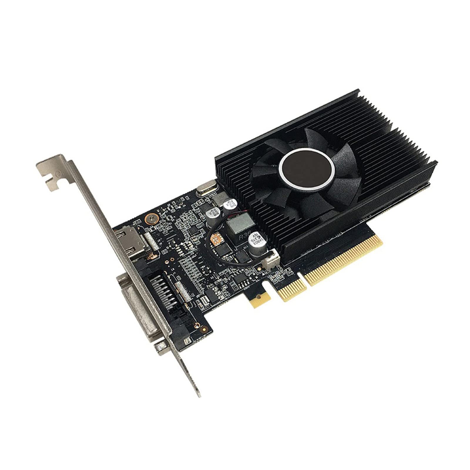 Tarjeta gráfica GT1030 4GB DDR4 multimedia para configuraciones de doble monitor en casa y oficina 7